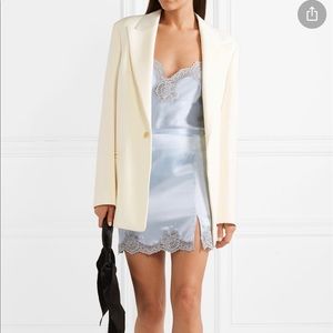 Fleur du mal silk slip skirt